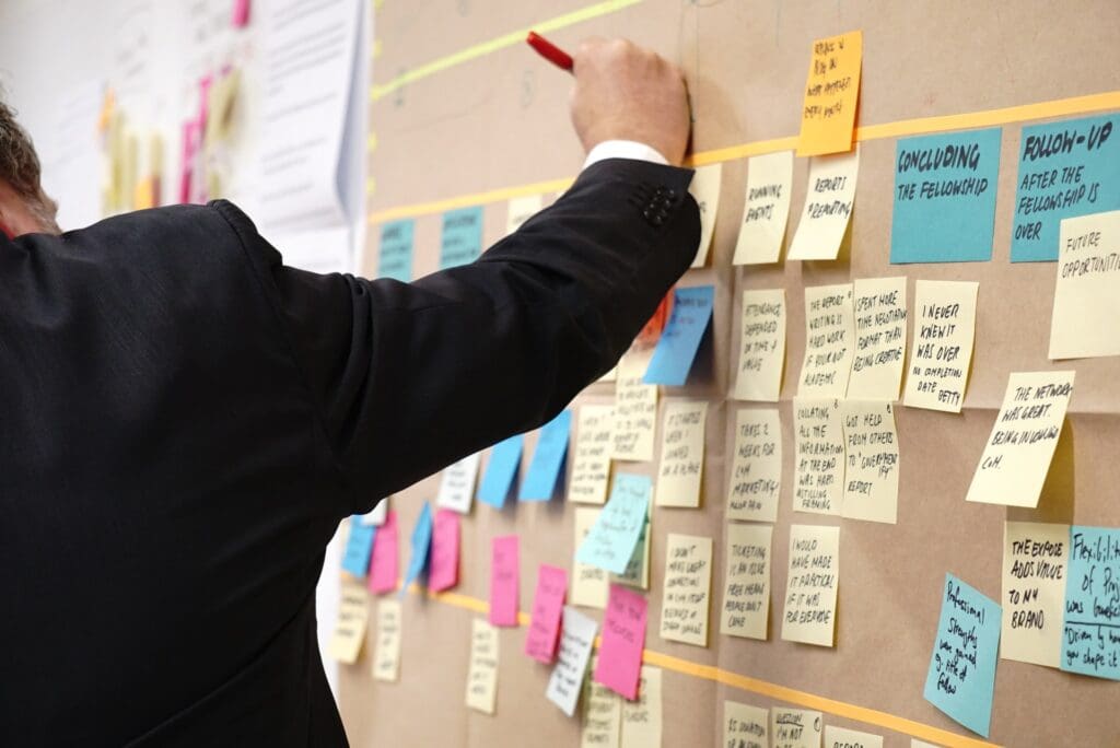training post it notes